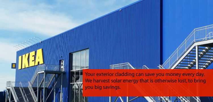 solar air heating system - commercial buildings